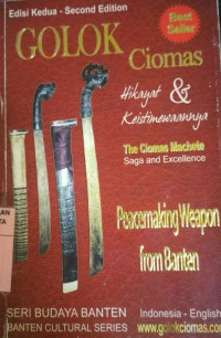 Image of Golok Ciomas Hikayat dan Keistimewaannya