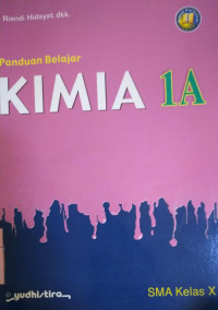 Image of Panduan Belajar Kimia 1A