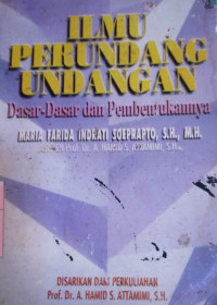 Image of Ilmu Perundang Undangan