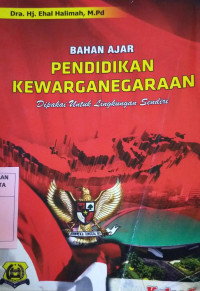 Image of Bahan Ajar Pendidikan Kewarganegaraan